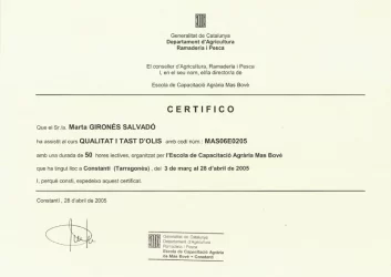 Generalitat Certificate